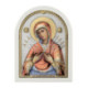 Icoana Argint - Maica Domnului cu 7 sageti 16.5 х 21.5 cm