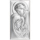 Icoana Argint - Sfanta Familie 6x12 cm