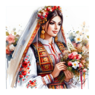 Pictura pe numere - Sarbatoarea florilor 40х40 сm