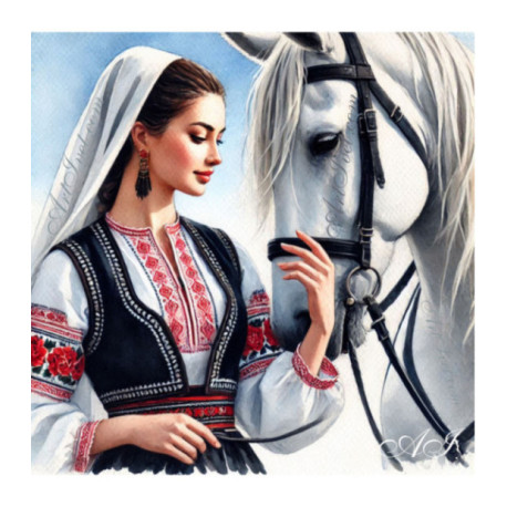 Pictura pe numere - Radena 50х40 сm