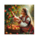 Pictura pe numere - Recolta merelor 40х40 сm