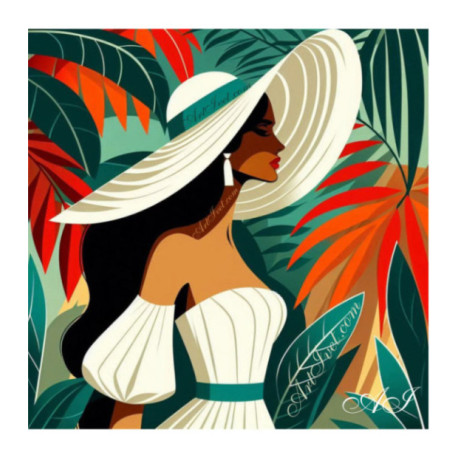 Pictura pe numere - Eleganta 40х40 сm