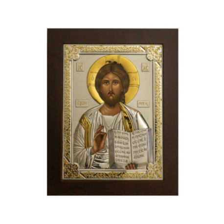 Icoana Argint - Iisus Hristos
