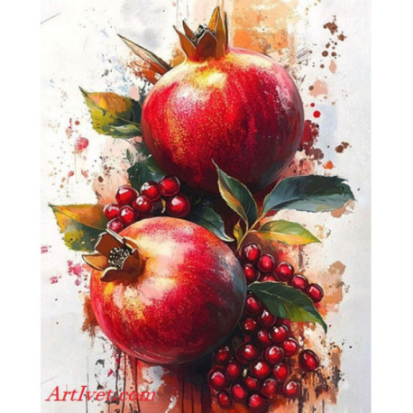 Pictura pe numere - Rodii