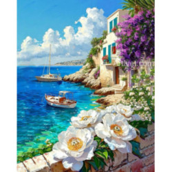 Pictura pe numere - Marea cu aroma incantatoare
