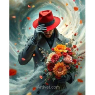 Pictura pe numere - Compliment