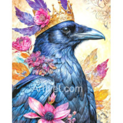 Pictura pe numere - Corbul