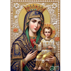 Goblen de diamante - Fecioara cu pruncul - Regina Reginelor