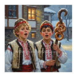 Pictura pe numere - Colinda, Colinda 40х40 сm