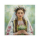 Pictura pe numere - Mireasa cu lacramioare 40х40 сm