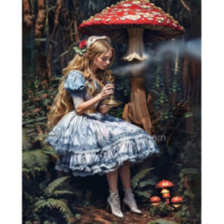 Pictura pe numere - Alice in tara minunilor