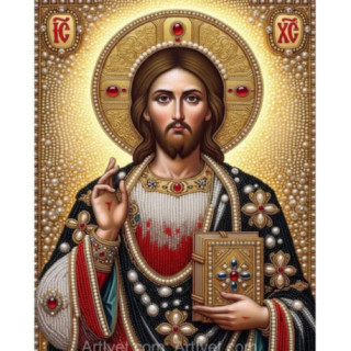 Pictura pe numere - Iisus si legamantul sau