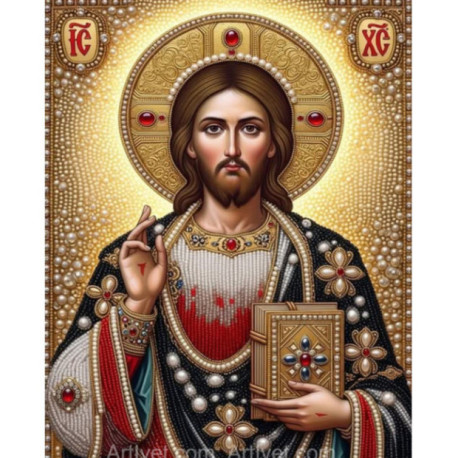 Pictura pe numere - Iisus si legamantul sau