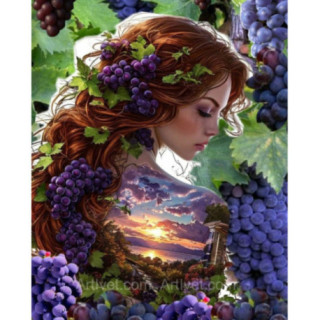 Pictura pe numere - Spiritul strugurilor