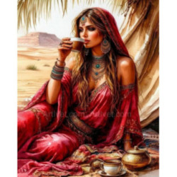 Pictura pe numere - Ghicitul oriental