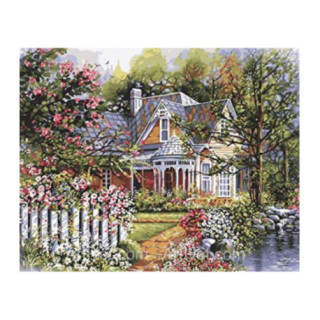 Pictura pe numere - Tacerea unei zile calde de primavara