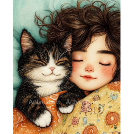 Pictura pe numere - Visuri in doi