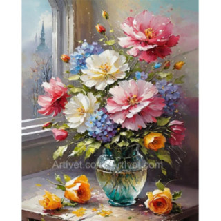 Pictura pe numere - Parfumul rasaritului