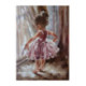 Pictura pe numere - Un mic vis intr-o rochie roz