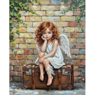 Pictura pe numere - Ingeras ingandurat