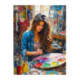 Pictura pe numere - Animalute dulci - caine si pisica 40х40 сm