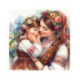 Pictura pe numere - Imbratisari dulci de la mama 40х40 сm