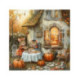 Pictura pe numere - Casuta mica a familiei de soricei 40х40 сm