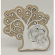 Icoana Argint - Copacul vietii cu Sfanta Familie 15х15 cm
