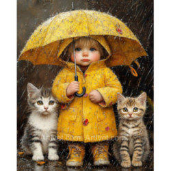 Pictura pe numere - Galbenus