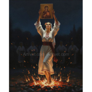 Pictura pe numere - Traditii crestine