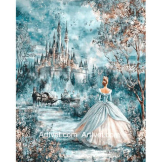 Pictura pe numere - Povestea cenusaresei