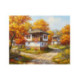 Pictura pe numere - Casele vechi toamna