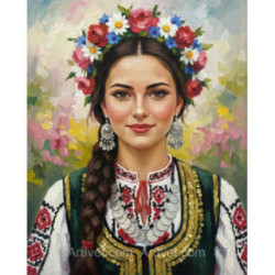 Pictura pe numere - Florica