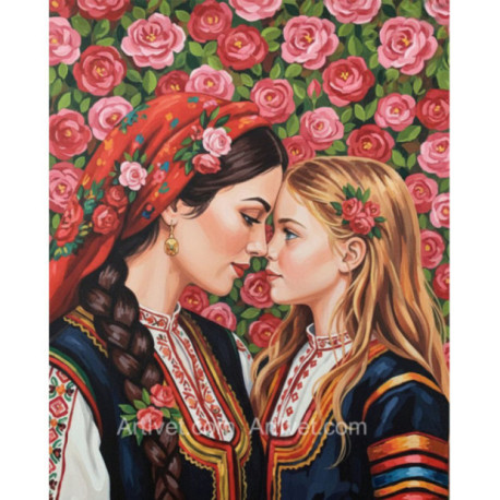 Pictura pe numere - Binecuvantarea materna