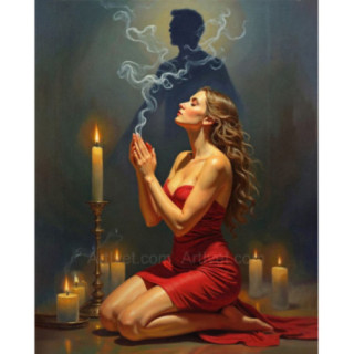 Pictura pe numere - Magie pentru iubire