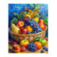 Pictura pe numere - Cadourile toamnei - Cos cu fructe