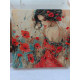 Pictura pe numere - Fermecata de maci 40х40 сm