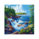 Pictura pe numere - Vara in Alaska 40х40 сm