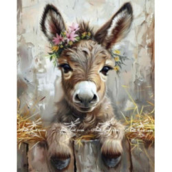 Pictura pe numere - Magarusul mic 40х50сm
