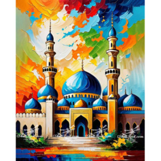 Pictura pe numere - Palatul lui Aladin 40х50сm