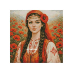 Set Goblen - Fata cu maci