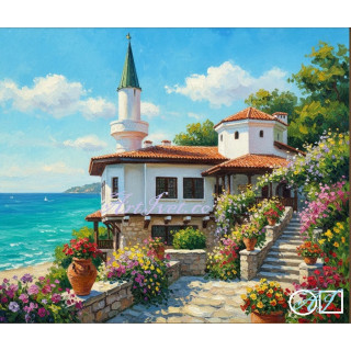 Goblen de diamante - Palatul din Balcic - Varianta 2