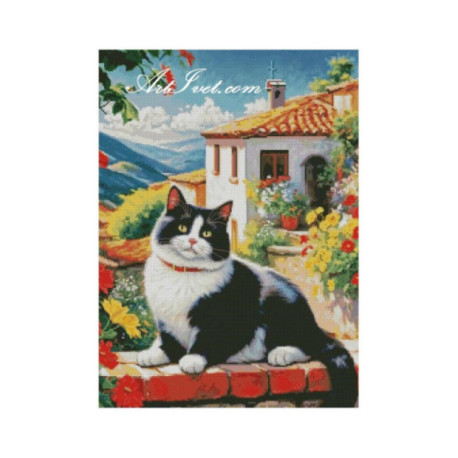 Set Goblen - Motanul de la manastire