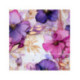 Pictura pe numere - Flori de cerneala in violet delicat 40х40 сm