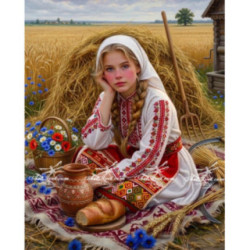 Pictura pe numere - La adunat fanul 40х50сm