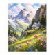 Pictura pe numere - Intre crestele muntilor 40х50сm