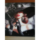 Pictura pe numere - Frumoasa cu diamante si palarie neagra 40х40 cm