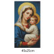 Goblen de diamante - Fecioara si pruncul - Caldura albastra